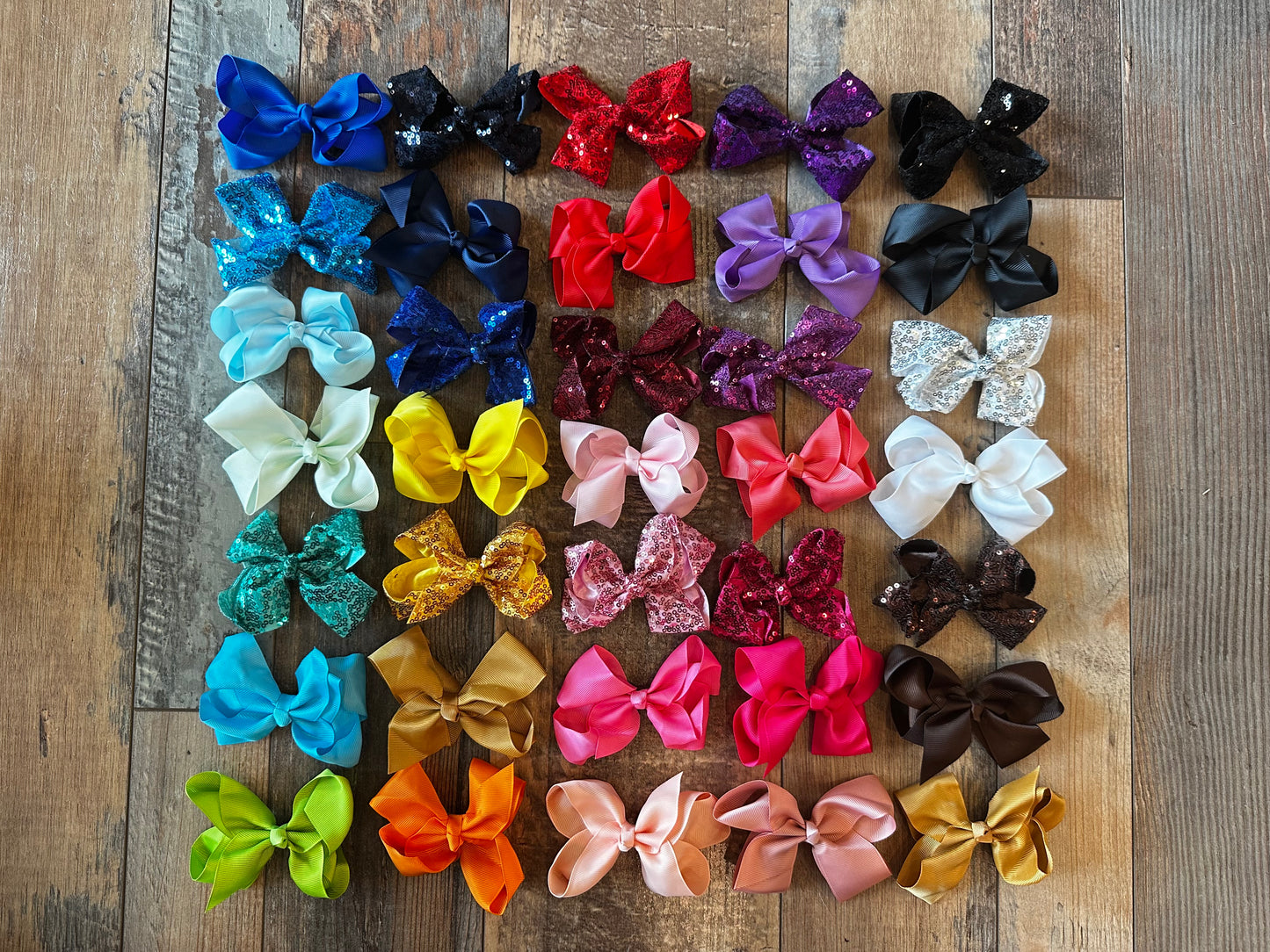 4.5" Hairbows 2/$5
