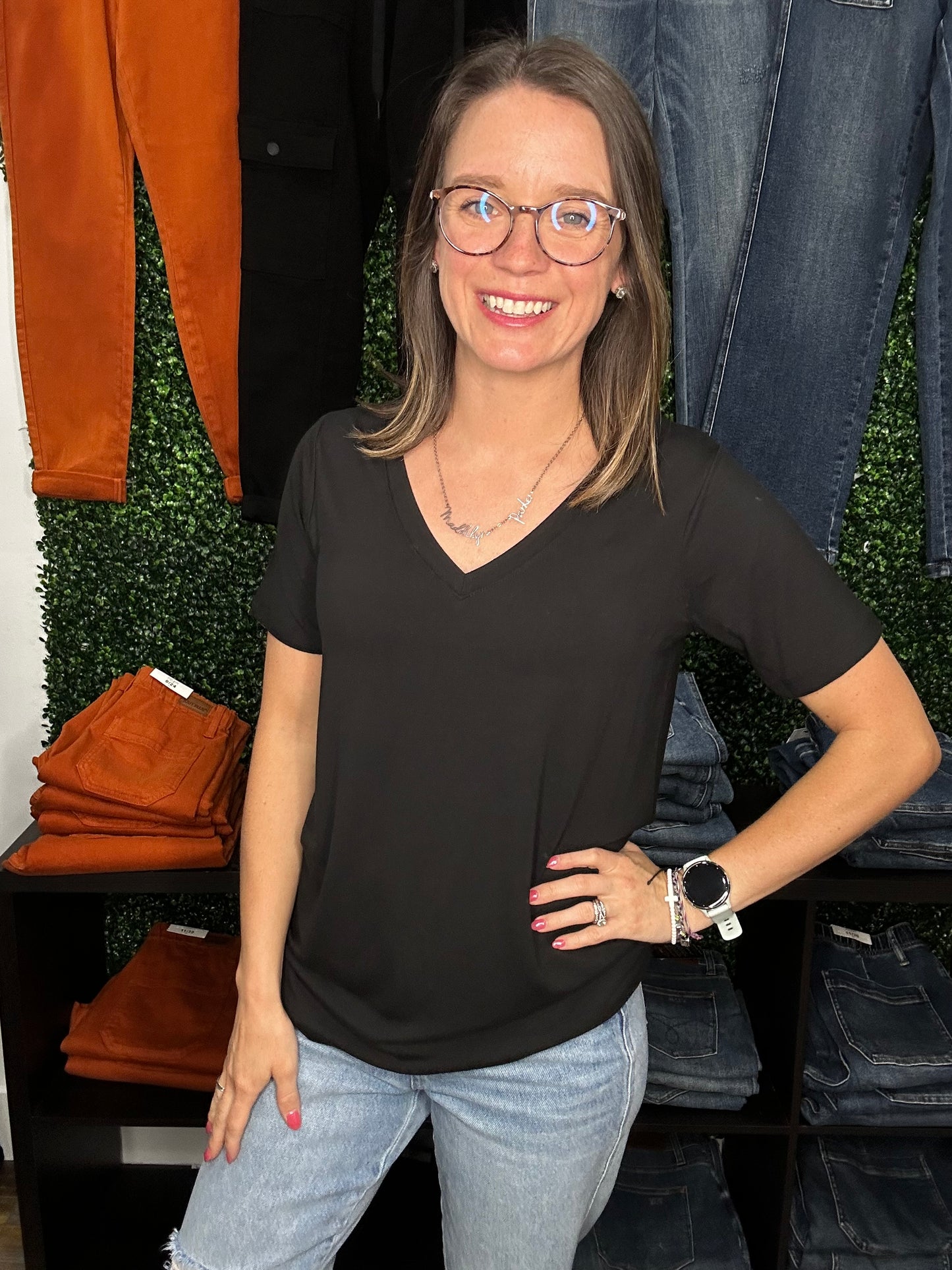 V Neck Tee