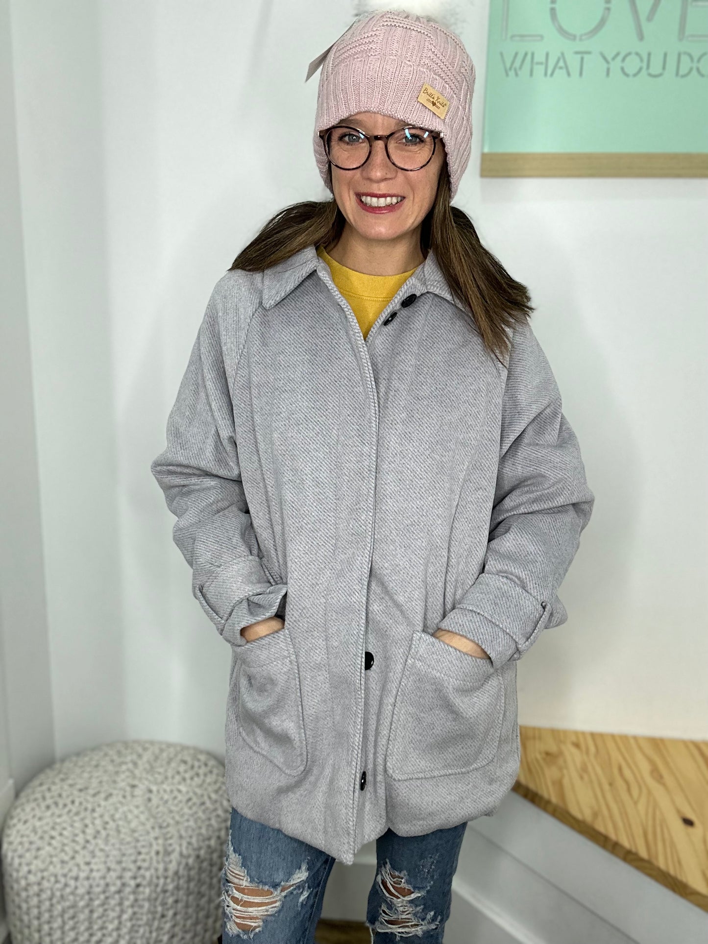 BRUSHED COAT