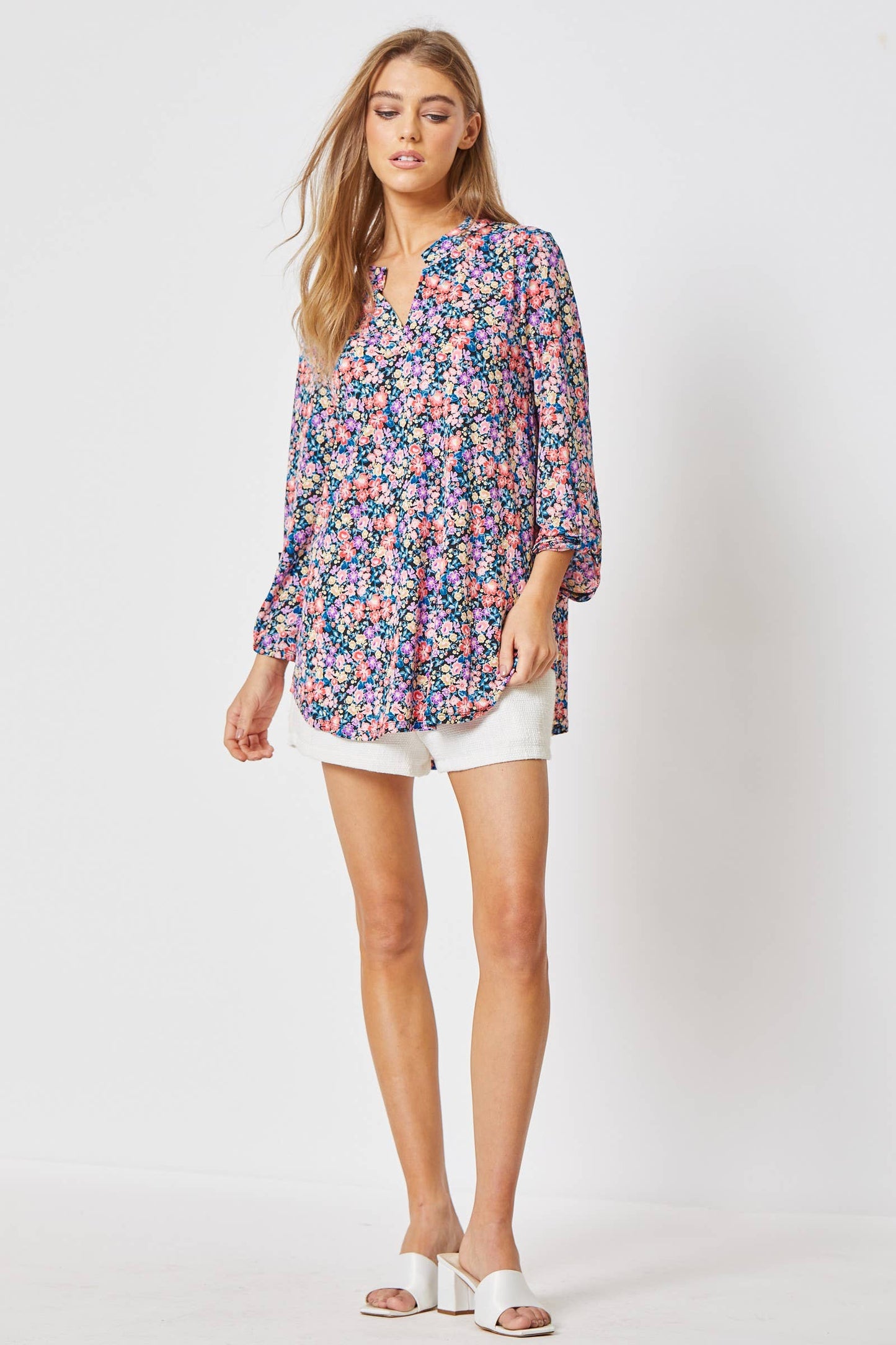 Dear Scarlett 3/4 Sleeve Top 105