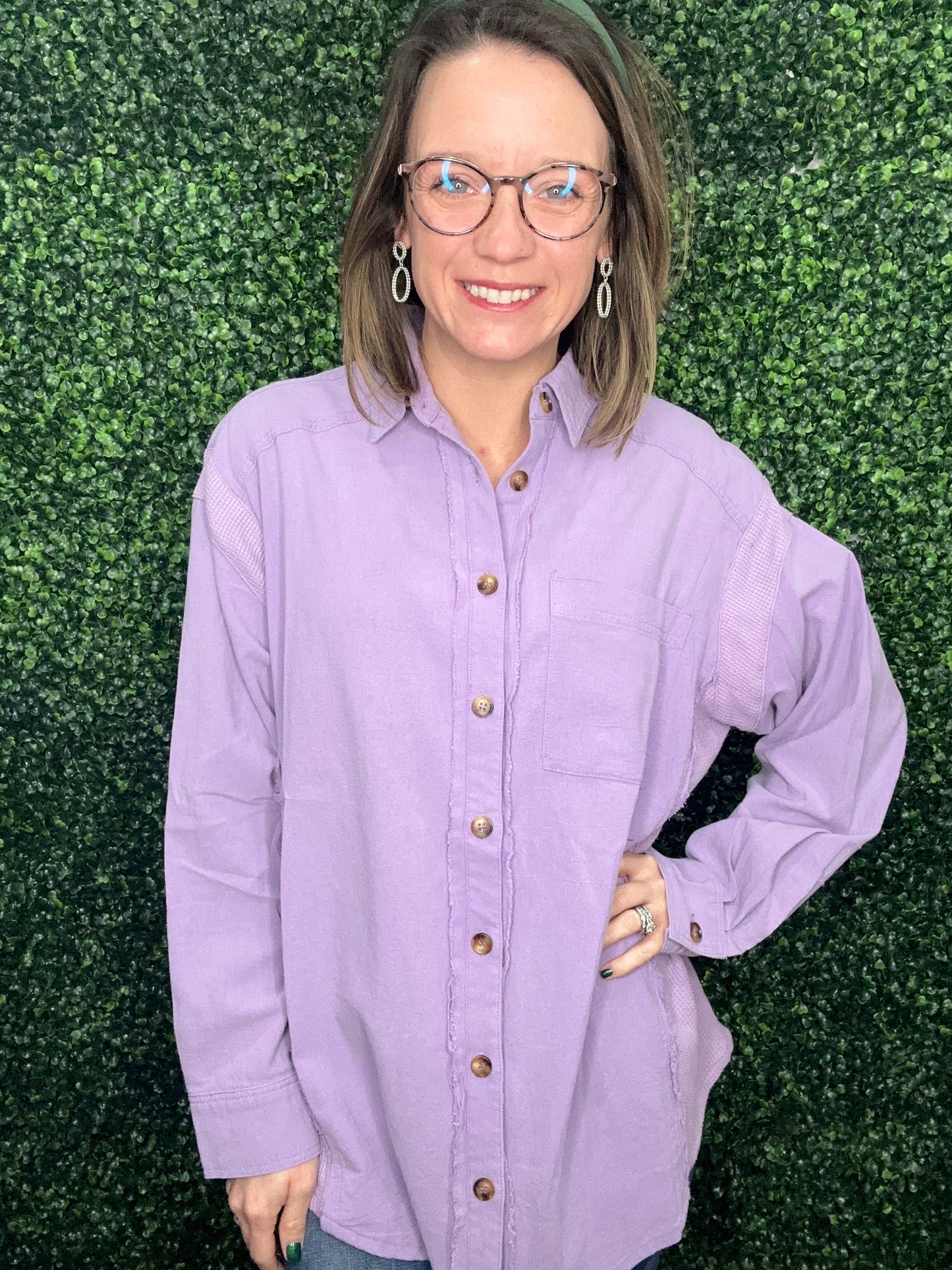 BUTTON DOWN PLEAT COAT