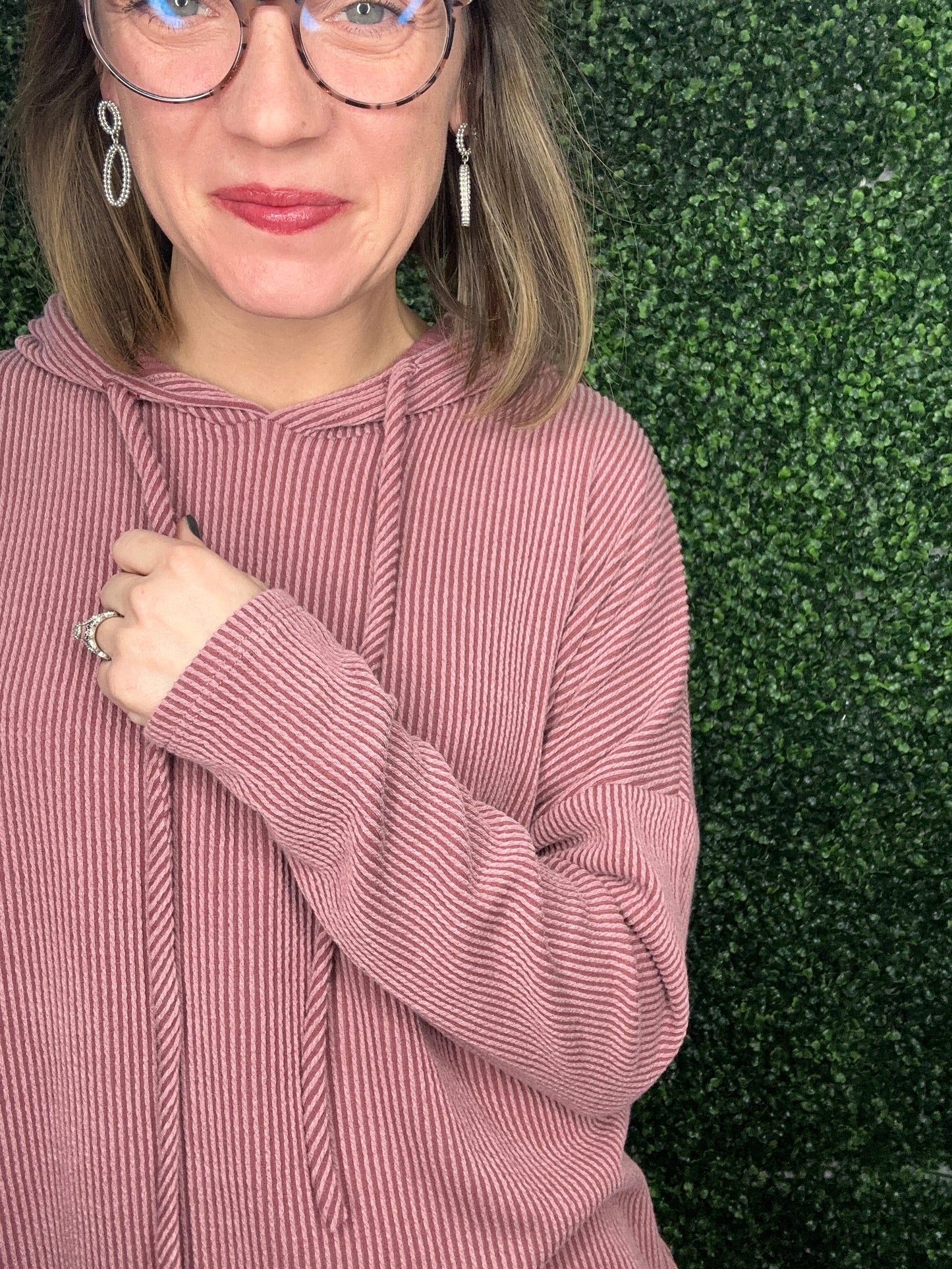 RIBBED PULLOVER