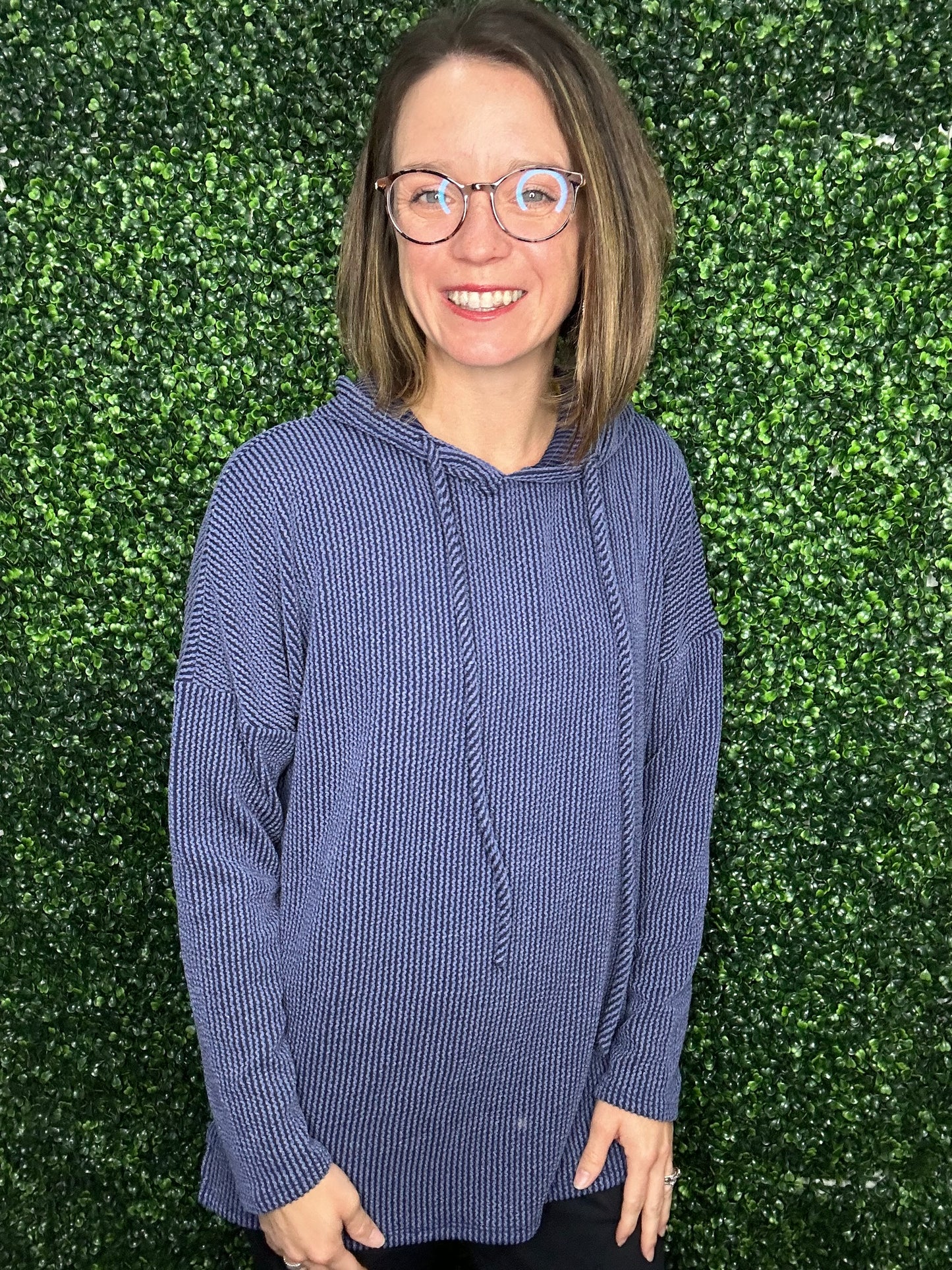 RIBBED PULLOVER