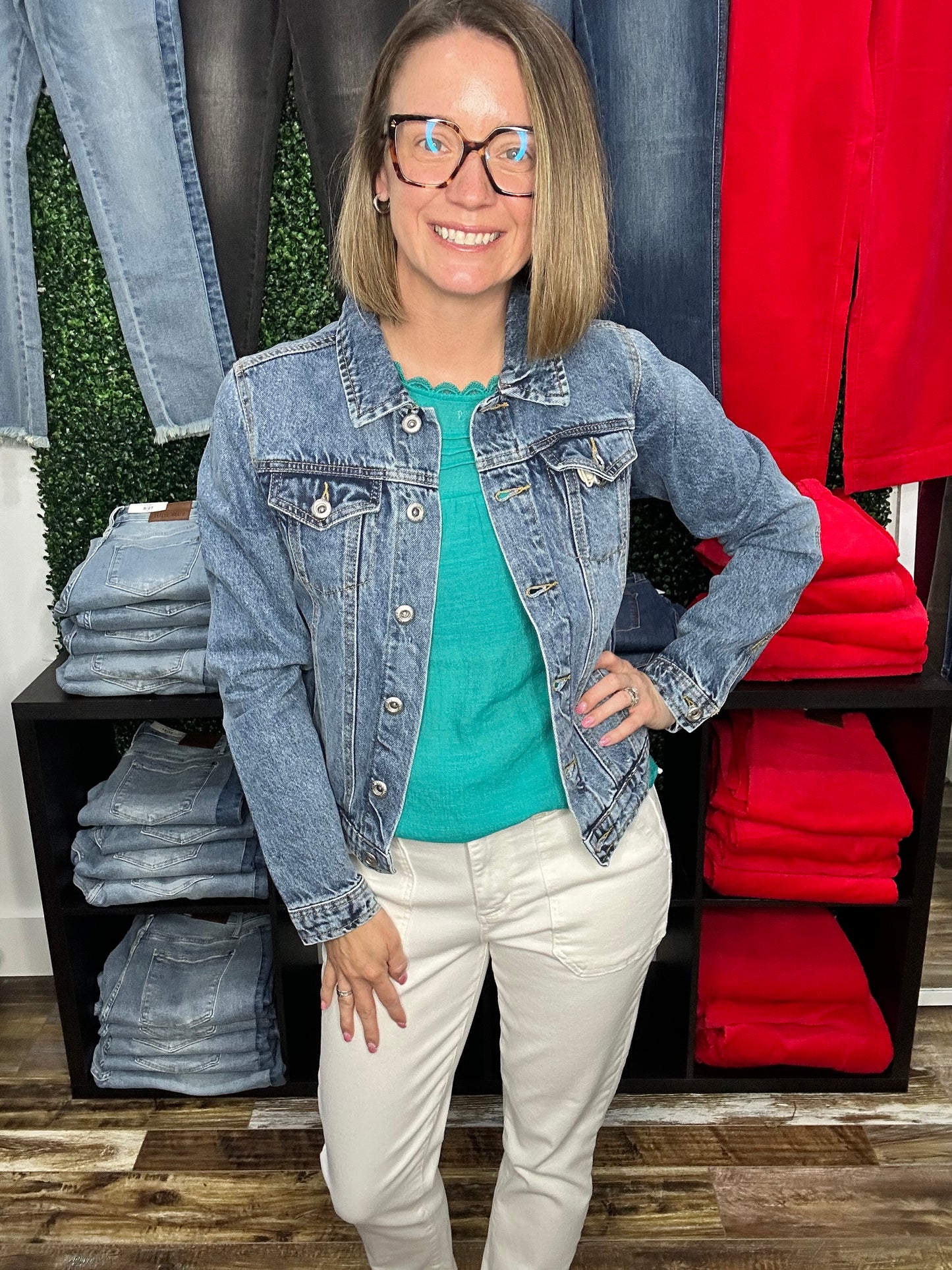 Medium Wash Denim Jacket