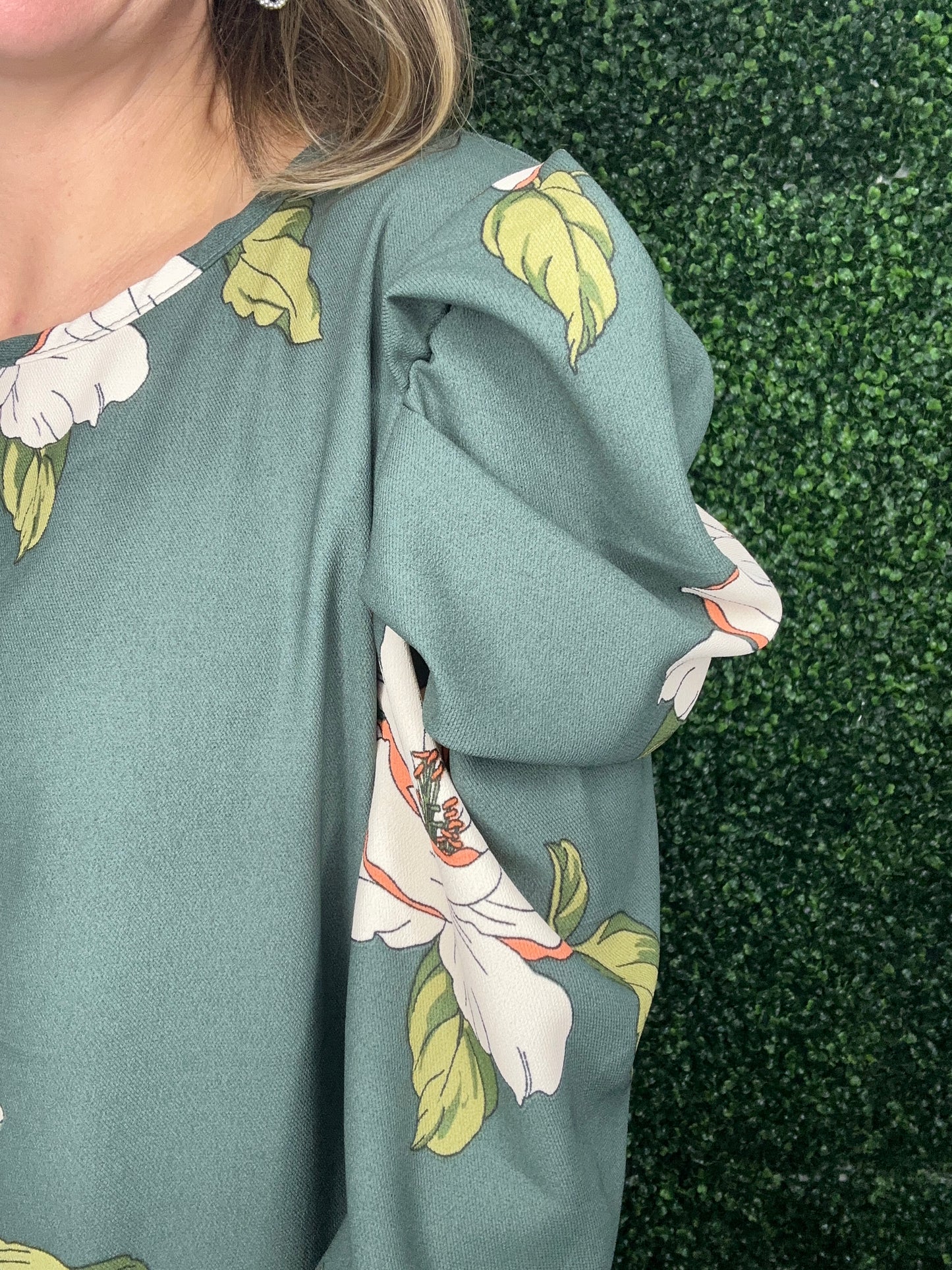 JASMINE FLORAL TOP-4105