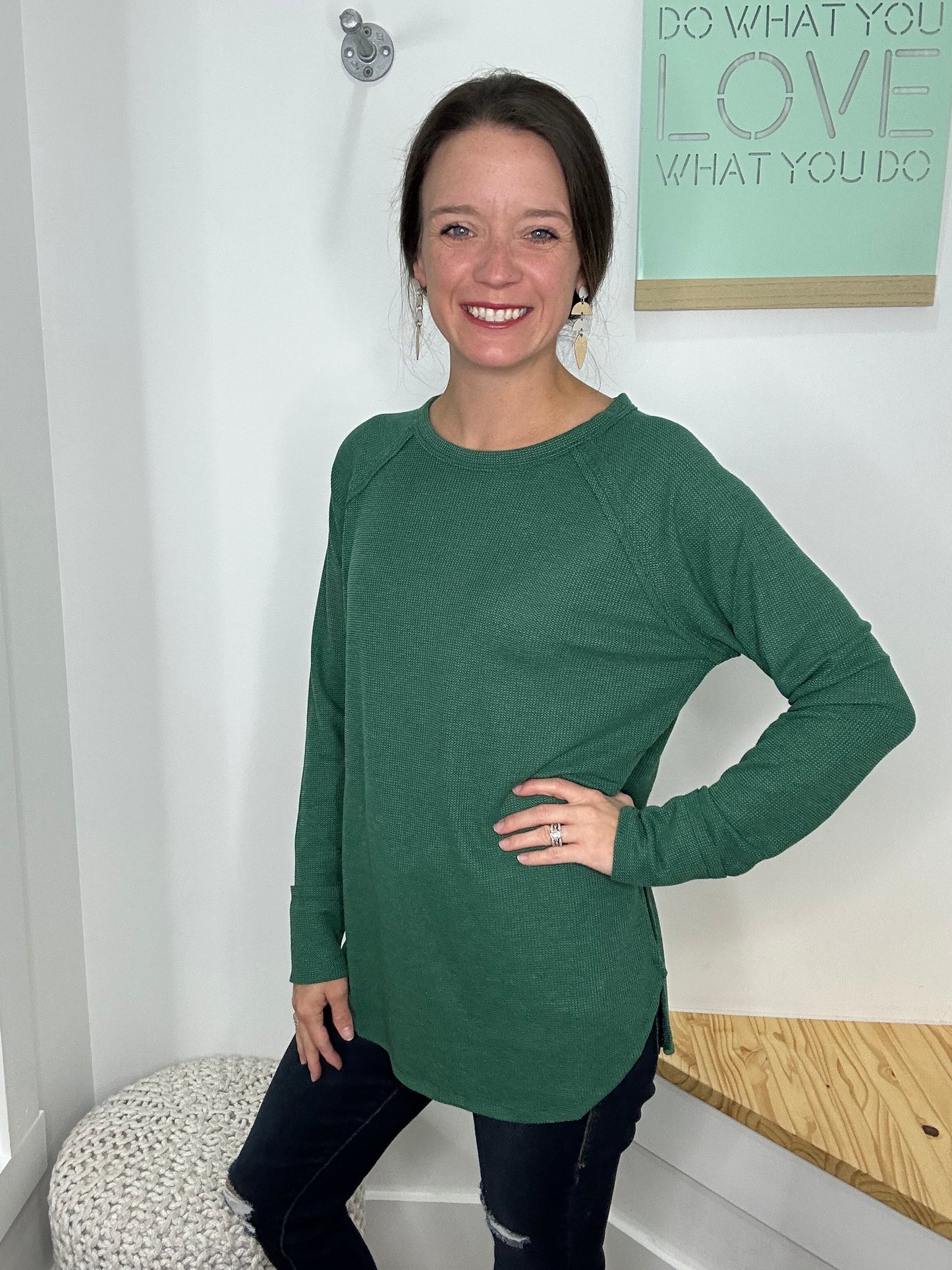 BABY WAFFLE LONG SLEEVE-7519