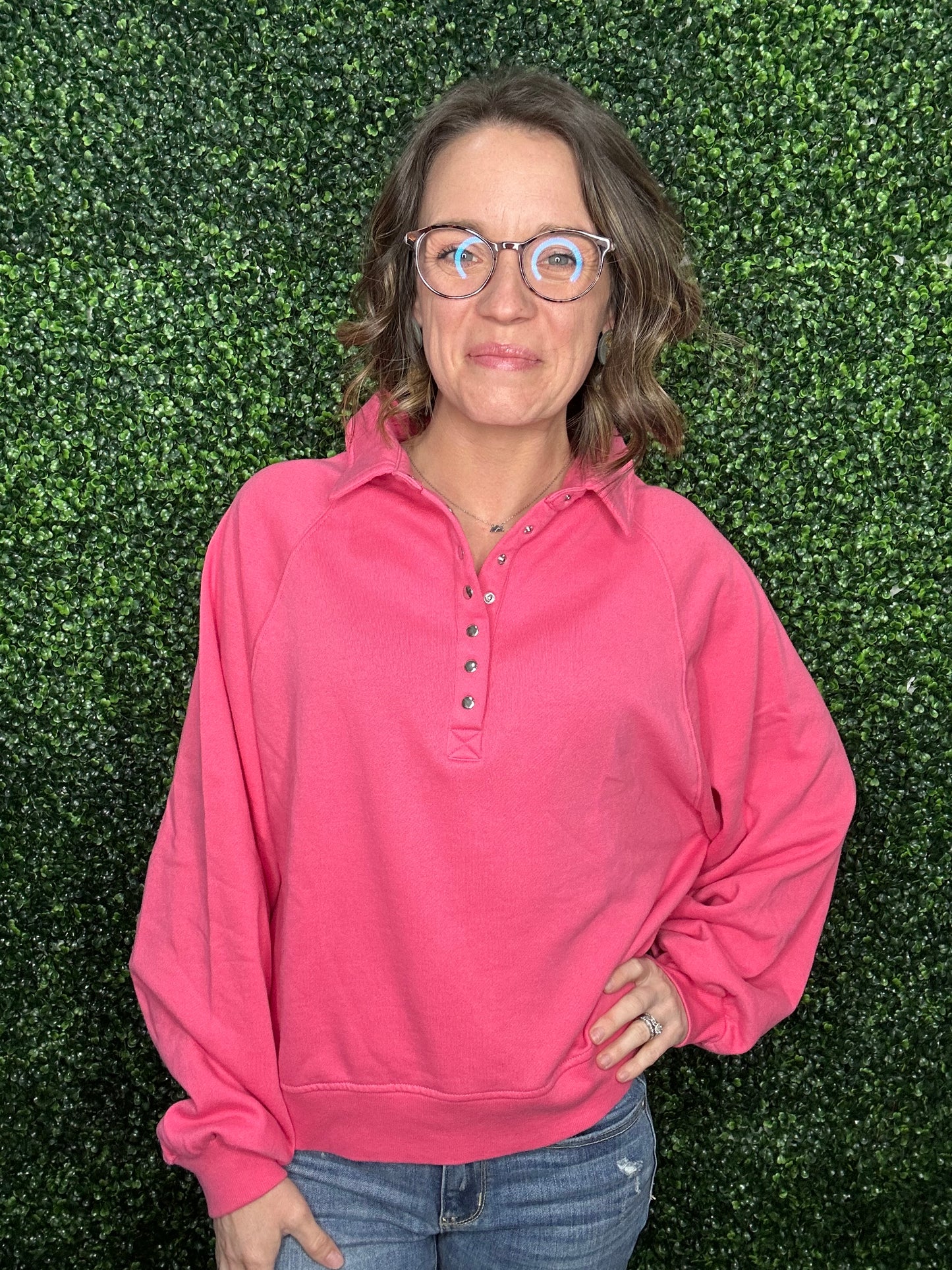 PINK PULLOVER-6582