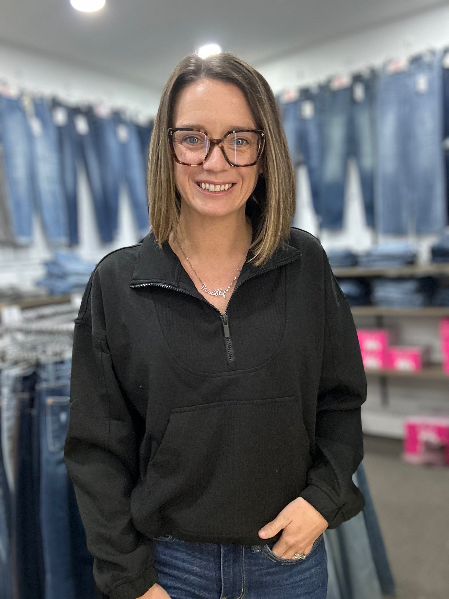 1/2 Zip Scuba Pullover