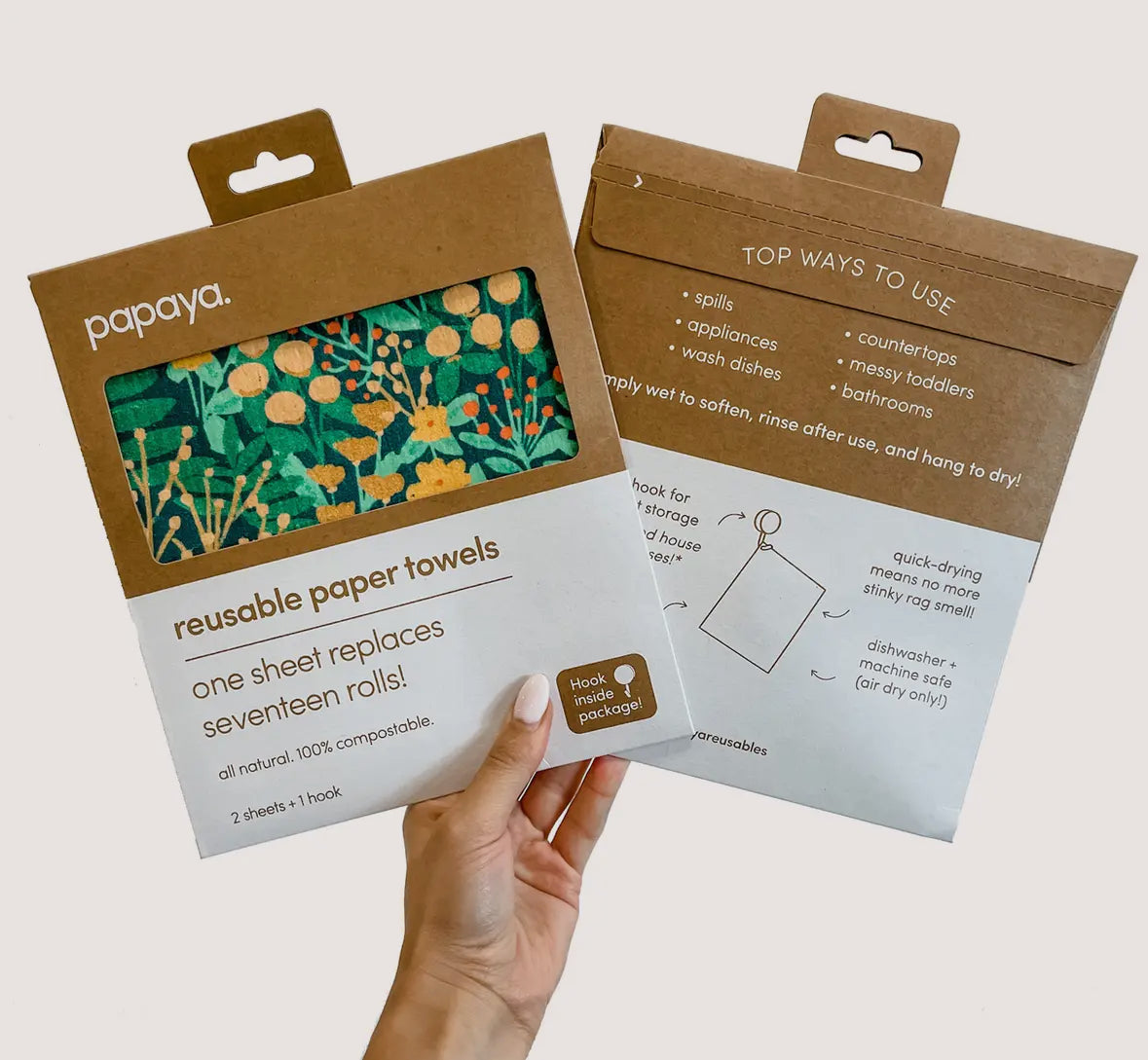 REUSABLE PAPER TOWEL