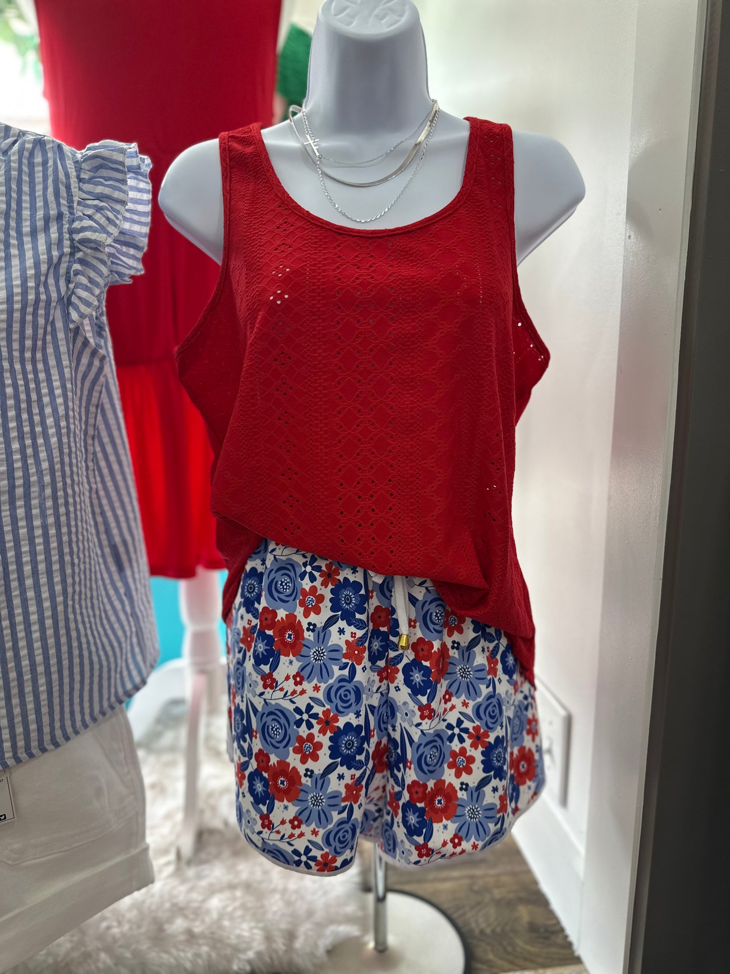 Red Summer Tank