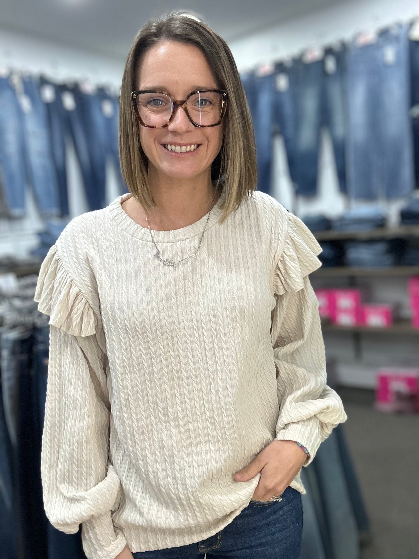 Cable Knit Sweater 4162