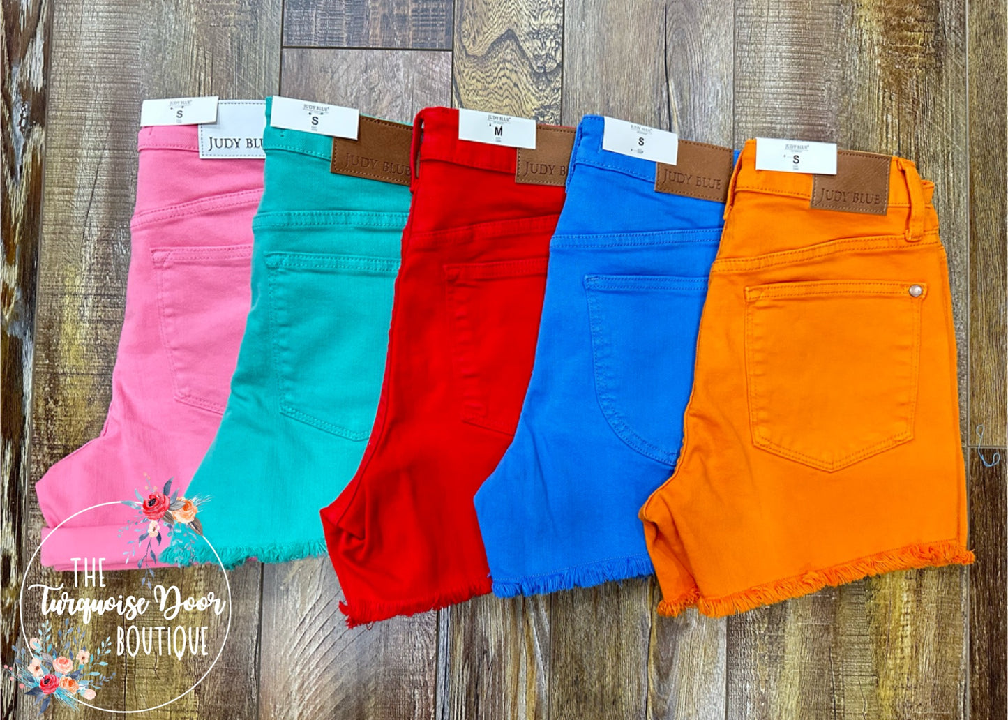 JB150267-SKYBLUE SHORTS