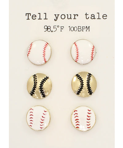 SPORT EARRING SET