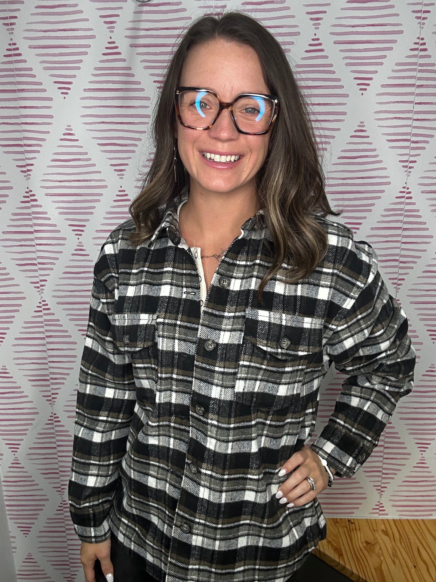 Cher Plaid Shacket