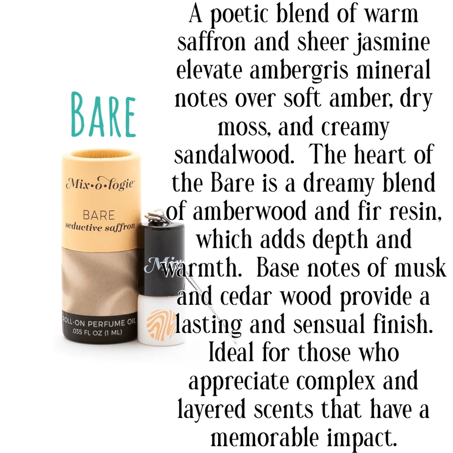 Mixologie Mini Rollerball Perfume