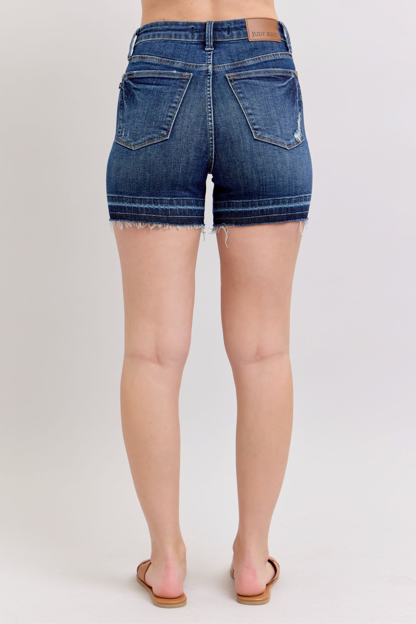 Judy Blue Release Hem Shorts