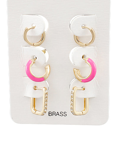 36052-EPOXY EARRING SET