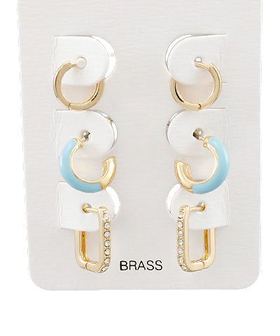 36052-EPOXY EARRING SET