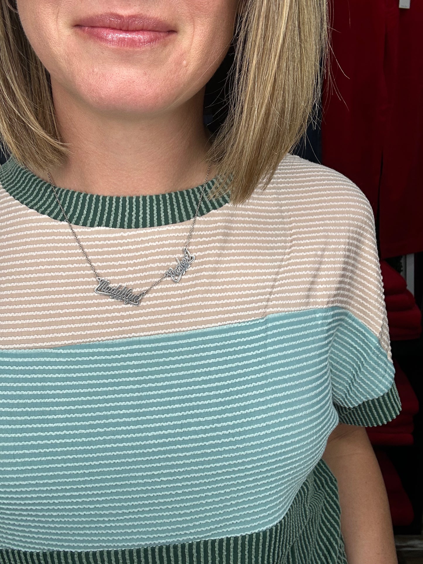 Ribbed Colorblock T