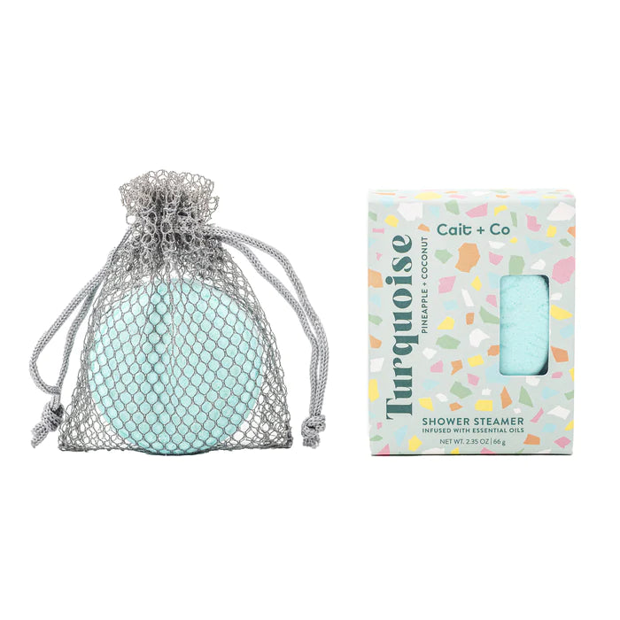 TURQUOISE SHOWER STEAMER