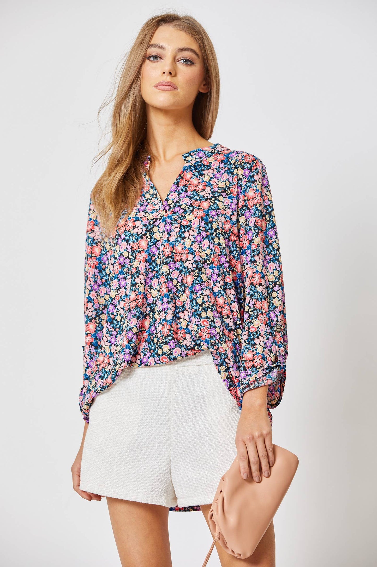 Dear Scarlett 3/4 Sleeve Top 105
