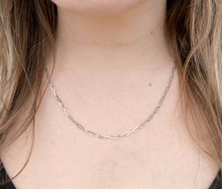 Mini Paperclip Necklace