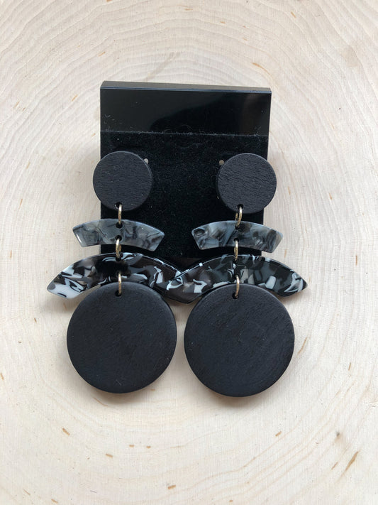 Acrylic Geometrical Earring