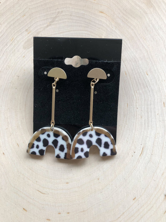 Dalmation Earring