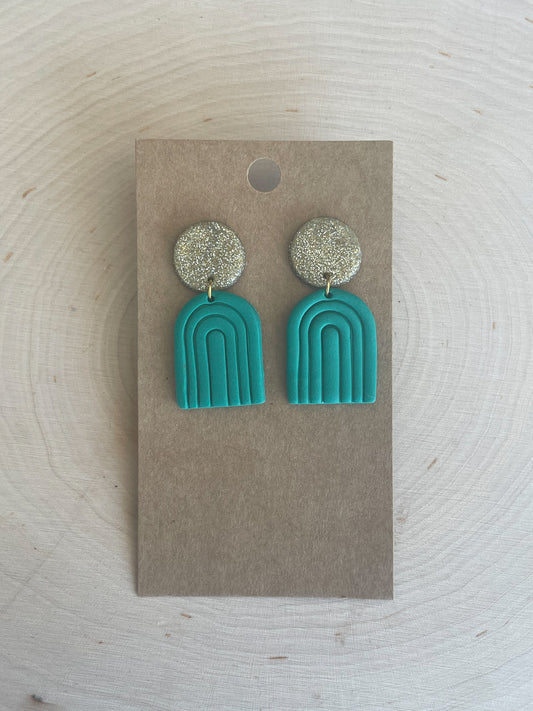 Gold & Green Rainbow