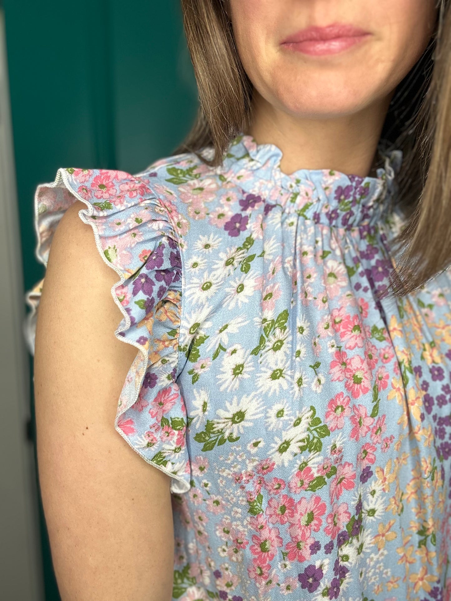 FLORAL PRINT TOP-3750