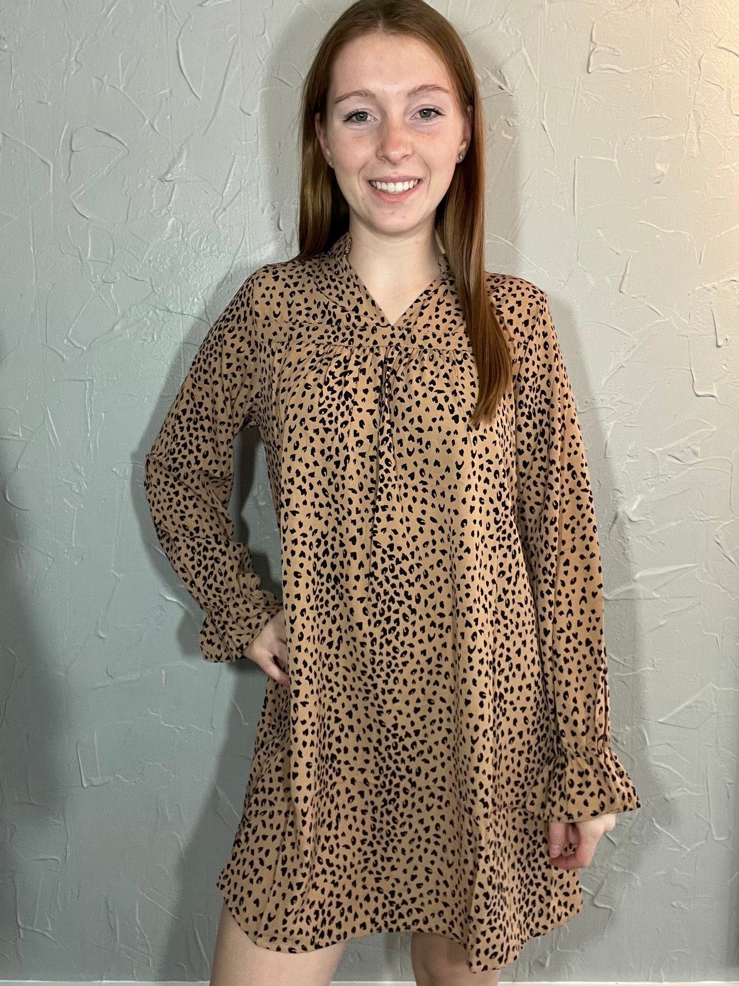LEOPARD WILD DRESS