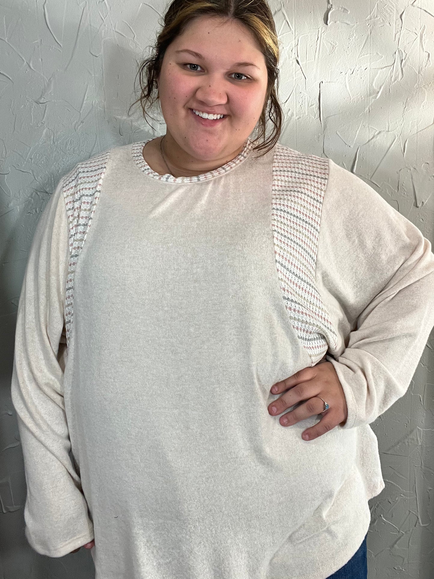 Brushed Two Tone Top