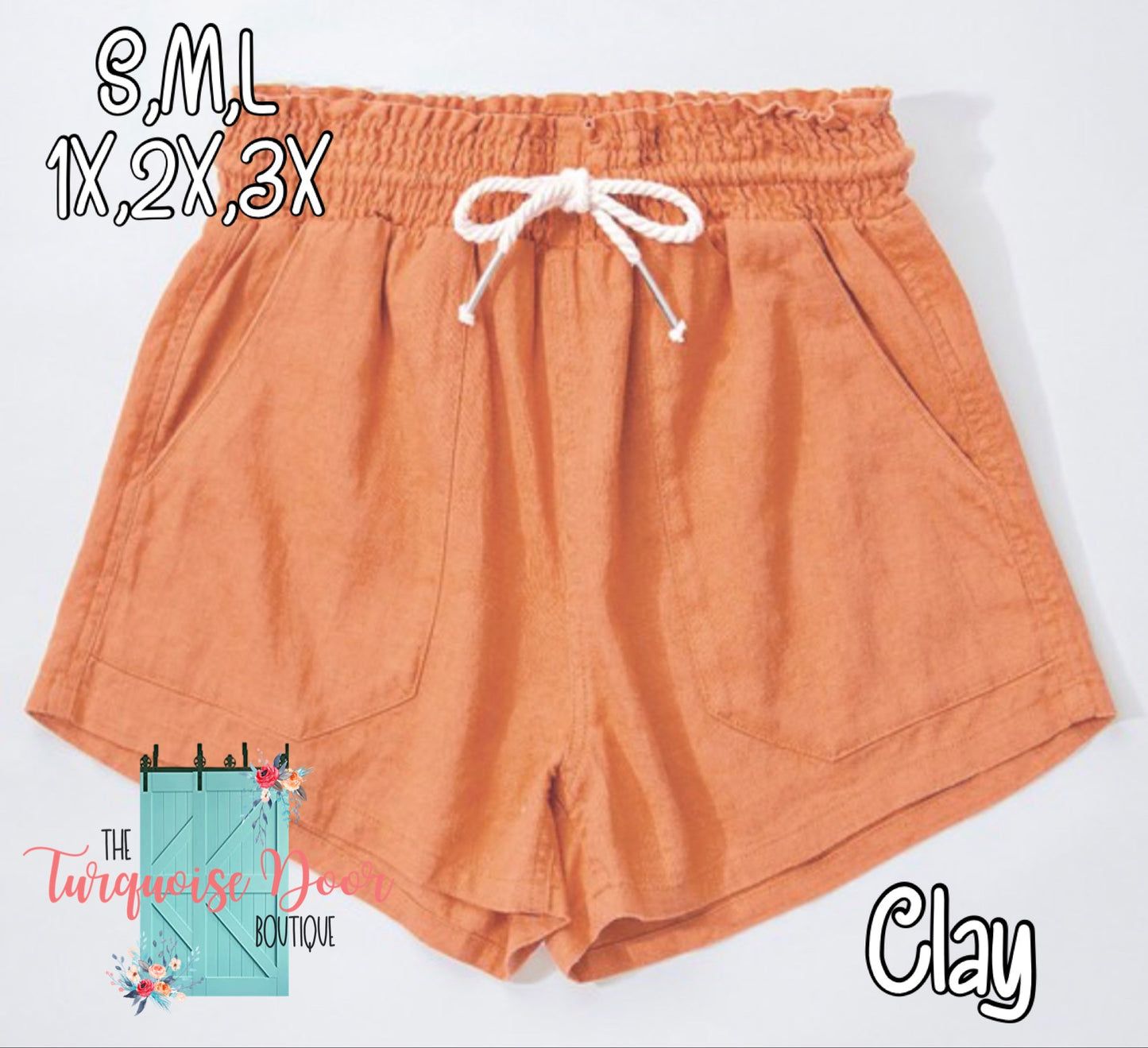 LINEN SHORTS-6932