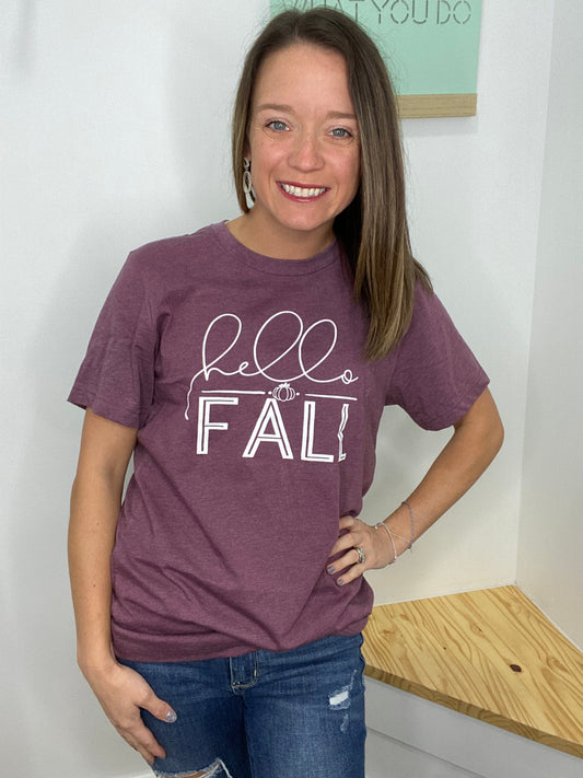 HELLO FALL GRAPHIC T