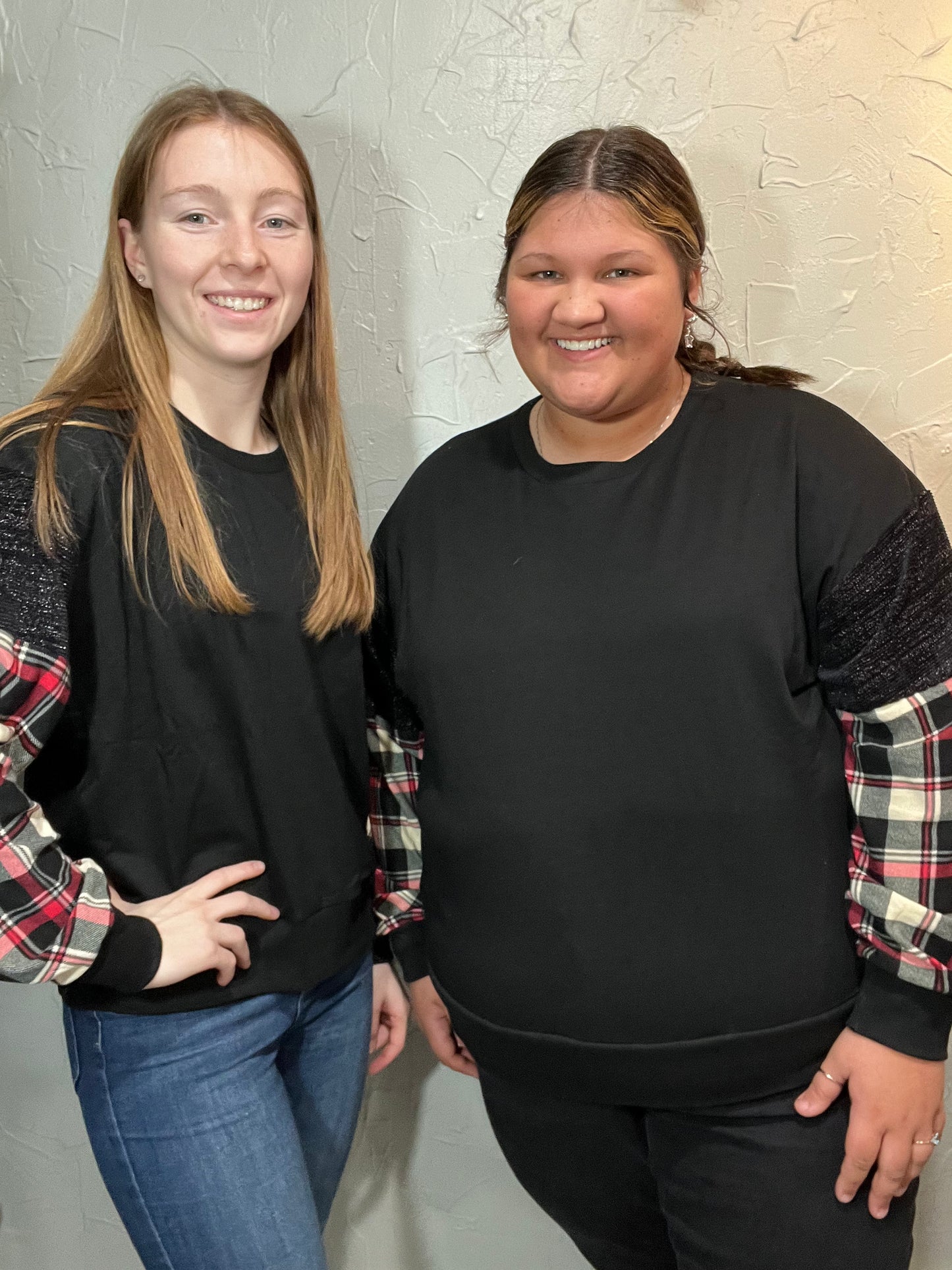 PRETTY IN PLAID L/S