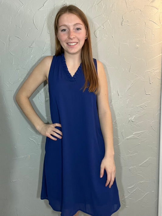 Royal Ruffle Dress