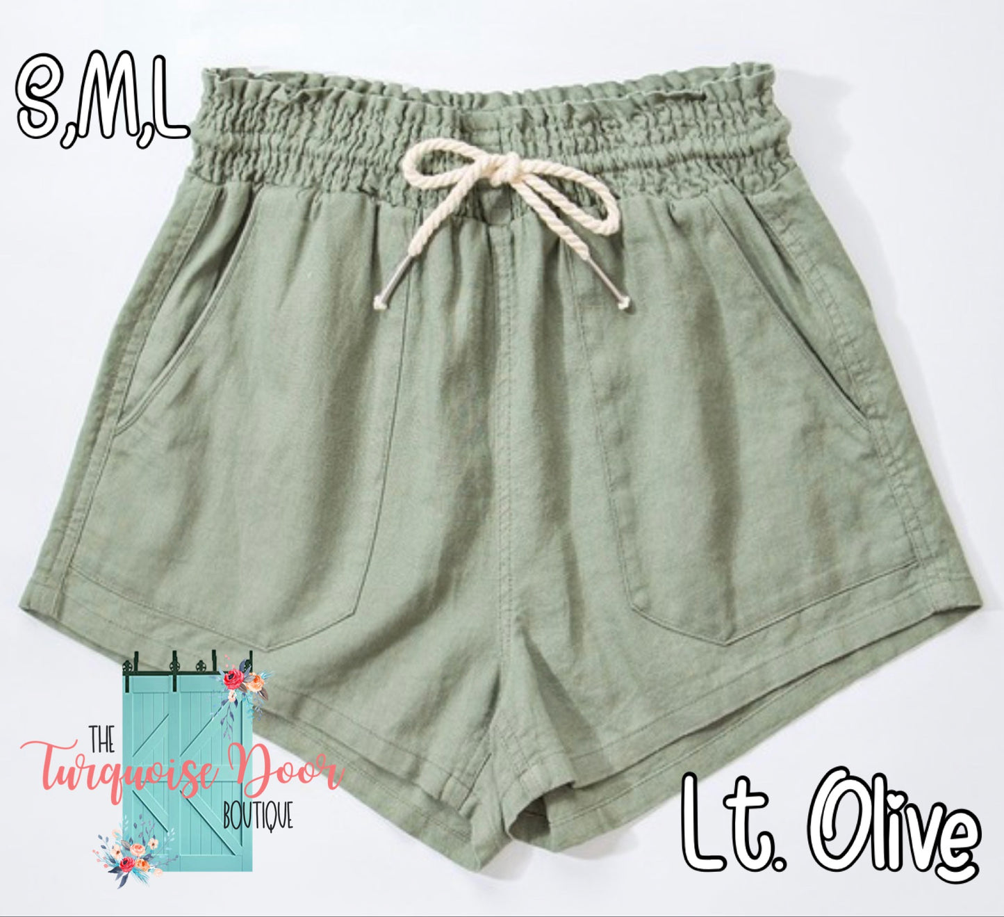 LINEN SHORTS-6932