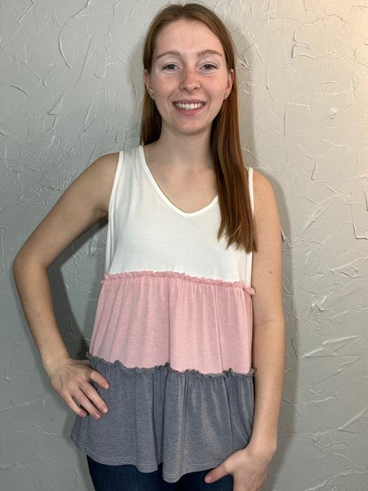 Colorblock Combo Tank