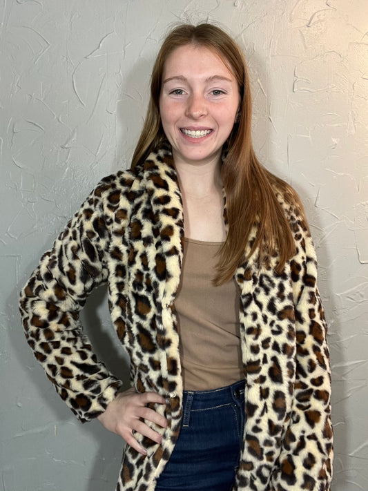 Leopard Fur Jacket