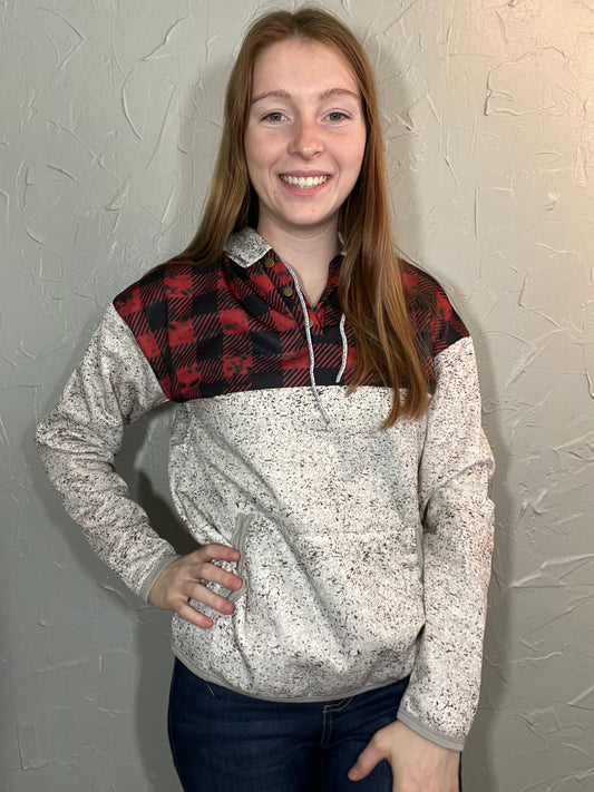 Buffalo Plaid Pullover