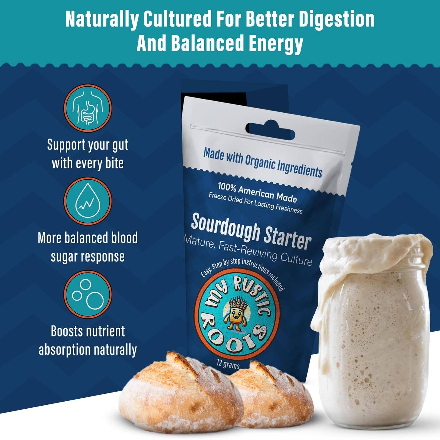 Mature Sourdough Starter Culture