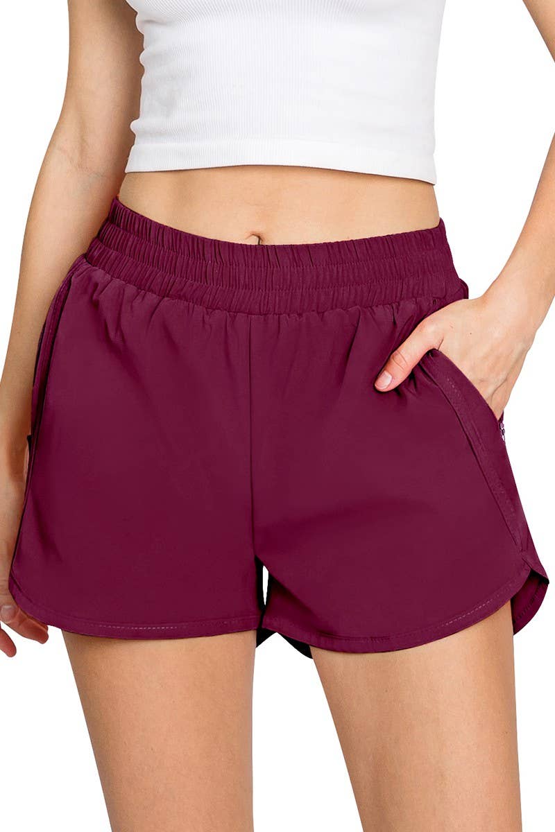 ZIPPER POCKET SHORTS