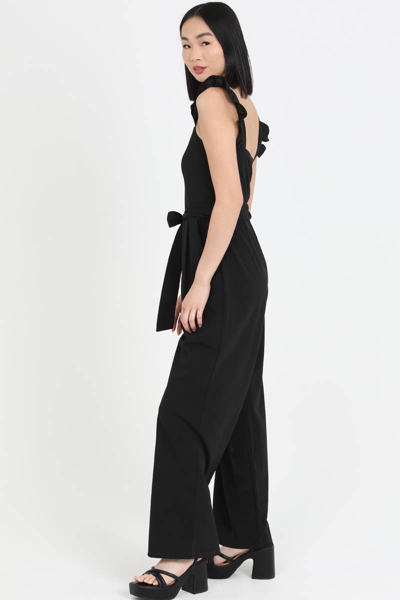 Black Pant Romper