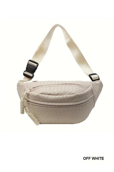 WOVEN ATLAS CROSSBODY