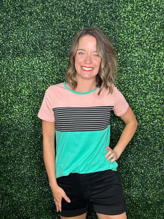 MIA COLORBLOCK TOP