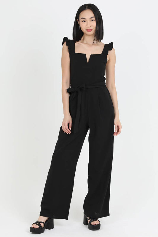 Black Pant Romper