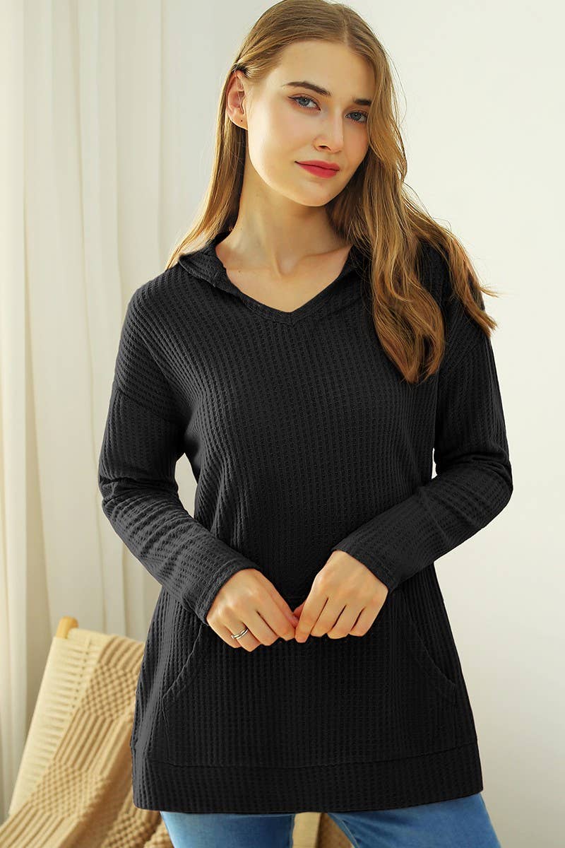 V Neck Pullover Sweater 1428