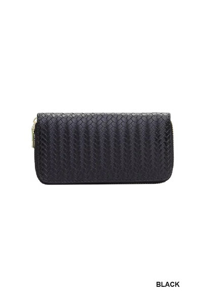 VEGAN WOVEN WALLET