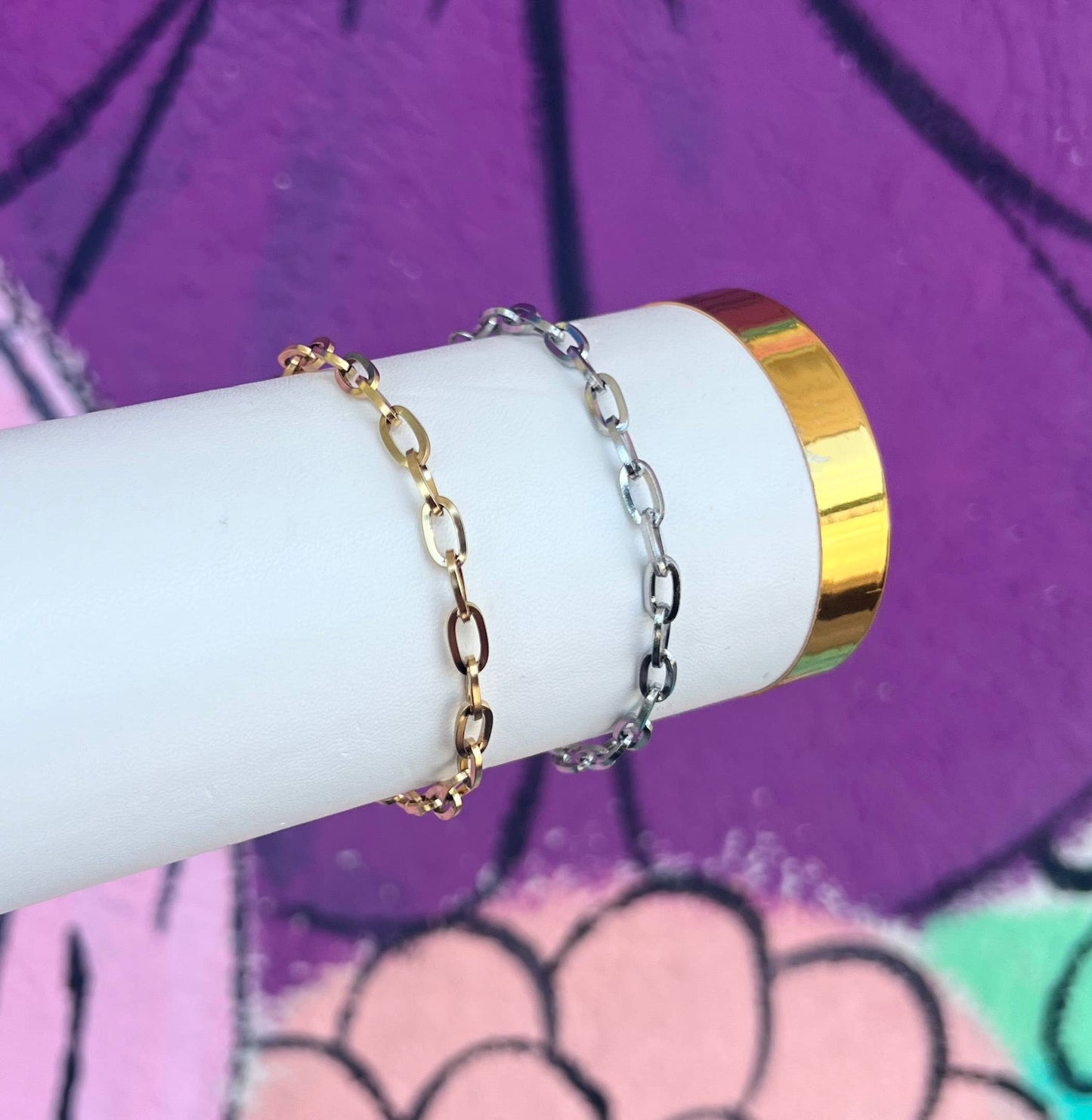 Double Toggle Bracelet - Stainless Steel