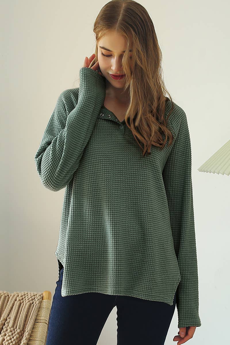 Round Neck Long Sleeve 1442